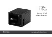 thomann the box Control 10 Sub Manual De Instrucciones