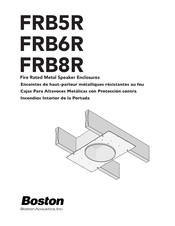 Boston FRB6R Manual De Instrucciones