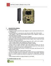 CAMARAS TRAILCAM S358 Instrucciones