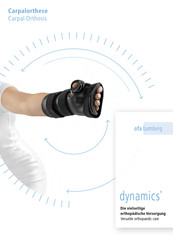 Ofa Bamberg Dynamics Manual Del Usuario