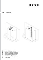 HOESCH CIELA Instrucciones De Planificación Y Montaje