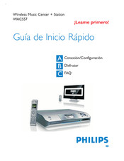 Philips WACS57/37B Guia De Inicio Rapido