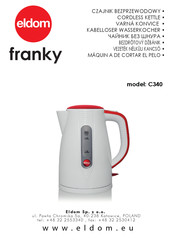 Eldom Franky C340 Manual De Usuario