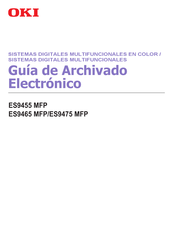 Oki ES9465 MFP Guía De Archivado Electrónico