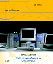 HP Kayak XU800 Guía De Resolución De Problemas