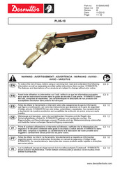 Desoutter PL05-10E Manual Del Usuario