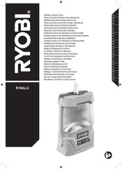 Ryobi R18ALU Traducción De Las Instrucciones Originales