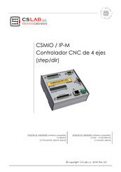 CS LAB CSMIO/IP-M Manual De Instrucciones