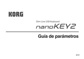 Korg nanoKEY2 Guía De Parámetros