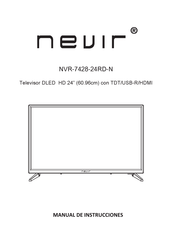 Nevir NVR-7428-24RD-N Manual De Instrucciones