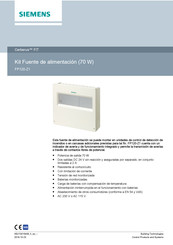 Siemens FP120-Z1 Manual De Instrucciones
