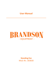 Brandson Equipment 303830 Manual De Usuario