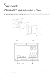 Aritech IO2034NC Hoja De Instalación