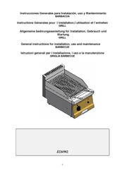 edenox SGG-40 E Instrucciones Generales Para Instalación, Uso Y Mantenimiento