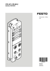 Festo CPX-AP-I-PN-M12 Manual De Instrucciones Y Utilización