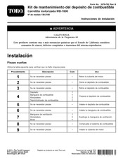 Toro 130-2100 Instrucciones De Instalación