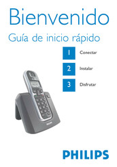 Philips DECT1221S/77 Guia De Inicio Rapido