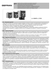 Gefran GTT Manual De Instrucciones