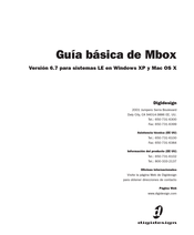 DigiDesign Mbox Guía Básica