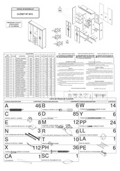 Notável Móveis NT 5015 Manual De Ensamblaje