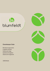 Blumfeldt Greenkeeper Solar Manual De Instrucciones