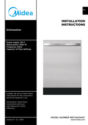 Midea MDT24H3AST Manual De Instrucciones