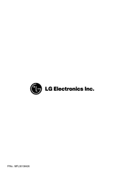 LG WD-12325RDK El Manual Del Propietario