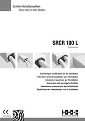 Stobag SRCR 100 L Instrucciones Y Advertencias Para El Instalador