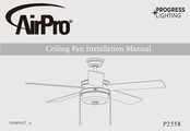 Progress Lighting AirPro P2558-2030K Manual De Instalación