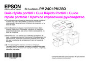 Epson PictureMate PM240 Guía Rápida