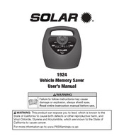 Solar 1924 Manual De Usuario