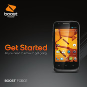 Boost Mobile FORCE Manual De Instrucciones