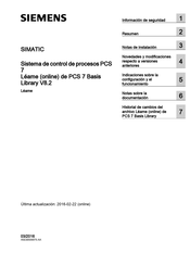 Siemens SIMATIC Manual Del Usuario