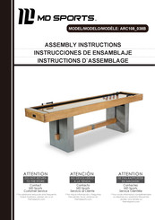 MD SPORTS ARC108 038B Instrucciones De Ensamblaje