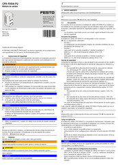 Festo CPX-FVDA-P2 Traducción Del Manual Original