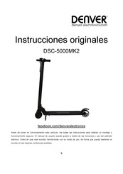 Denver DSC-5000MK2 Instrucciones Originales