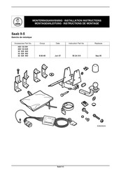 Saab 32 025 643 Instructions De Montage