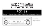 Phase Linear PCD163 Manual Del Usario