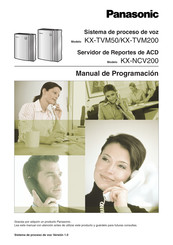 Panasonic KX-NCV200 Manual De Programación