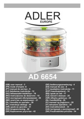 Adler europe AD 6654 Manual De Uso