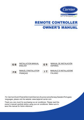 Carrier RG67V/BGEF Manual De Instalación