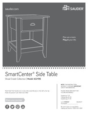 Sauder SmartCenter 422196 Manual Del Usuario