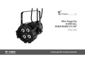 thomann STAIRVILLE Mini Stage Par Manual De Instrucciones