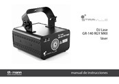 thomann Stairville DJ Lase GR-140 RGY MKII Manual De Instrucciones