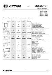 FARFISA INTERCOMS EH9161PLCT/2 Manual Del Usuario