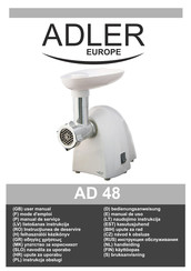 Adler europe AD 48 Manual De Uso