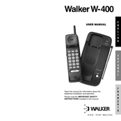 Walker W-400 Manual De Usuario