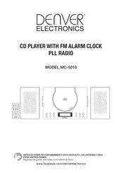 Denver Electronics EC-34 Manual De Instrucciones