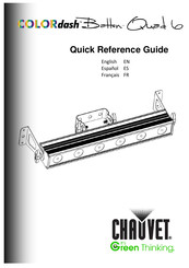 Chauvet COLORdash Batten Quad 6 Guía De Referencia Rápida