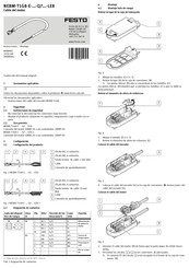 Festo NEBM-­T1G8­-E­-Q7-LE8 Serie Instrucciones De Montaje